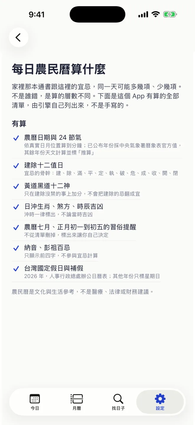算了什麼，寫成一頁